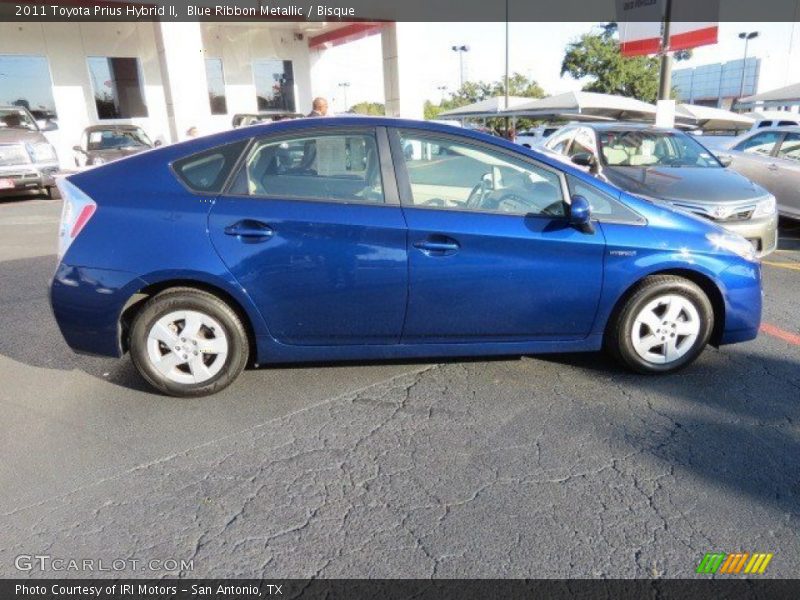 Blue Ribbon Metallic / Bisque 2011 Toyota Prius Hybrid II