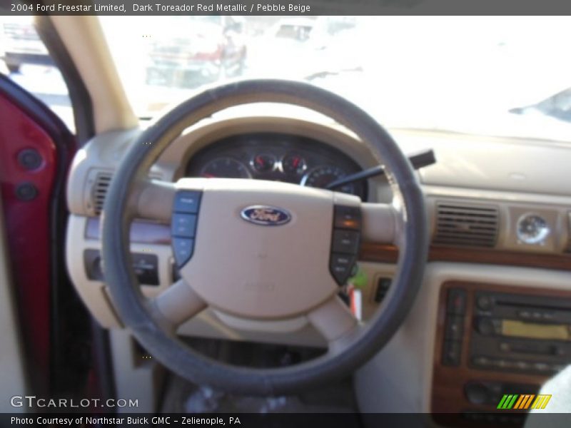 Dark Toreador Red Metallic / Pebble Beige 2004 Ford Freestar Limited