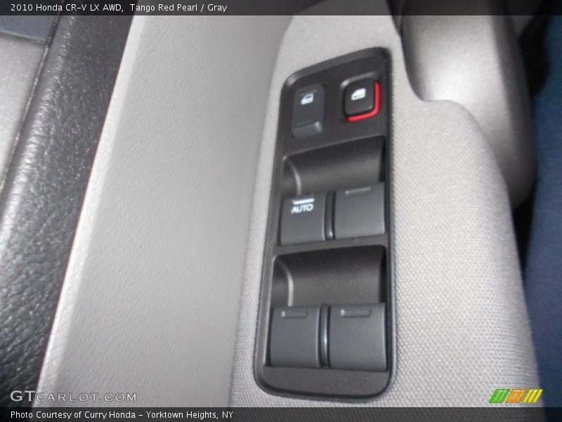 Tango Red Pearl / Gray 2010 Honda CR-V LX AWD