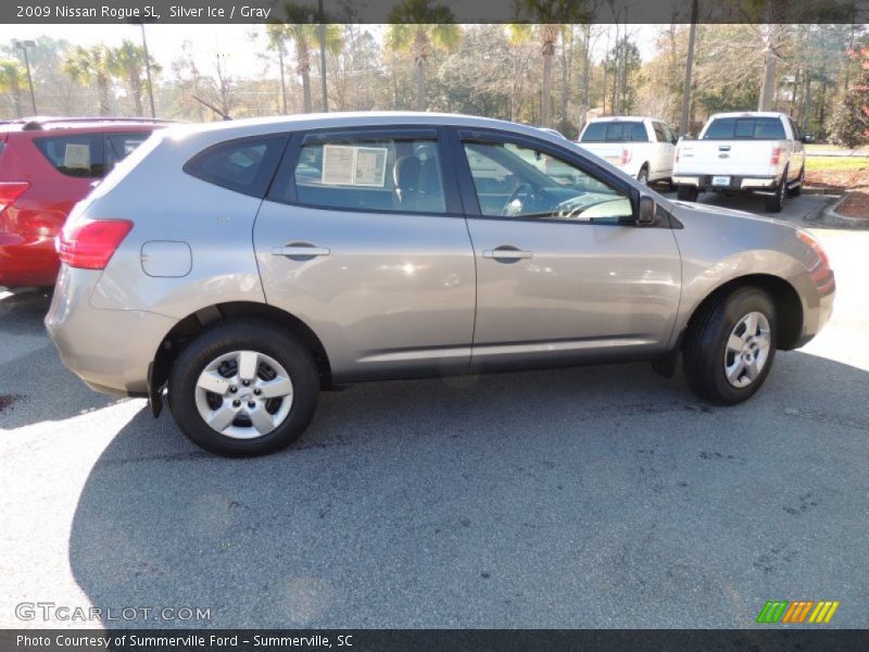 Silver Ice / Gray 2009 Nissan Rogue SL