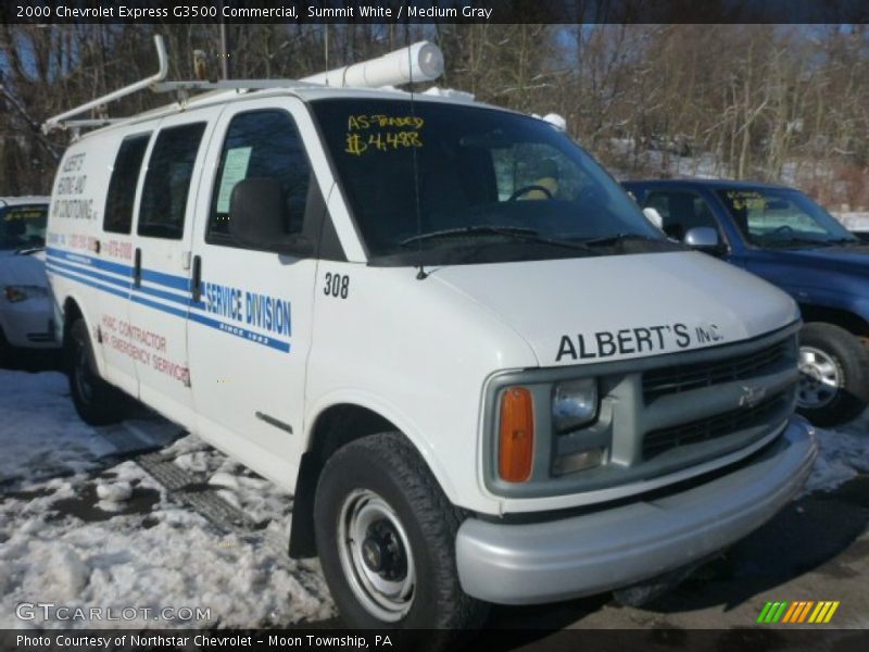 Summit White / Medium Gray 2000 Chevrolet Express G3500 Commercial