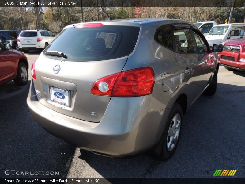 Silver Ice / Gray 2009 Nissan Rogue SL