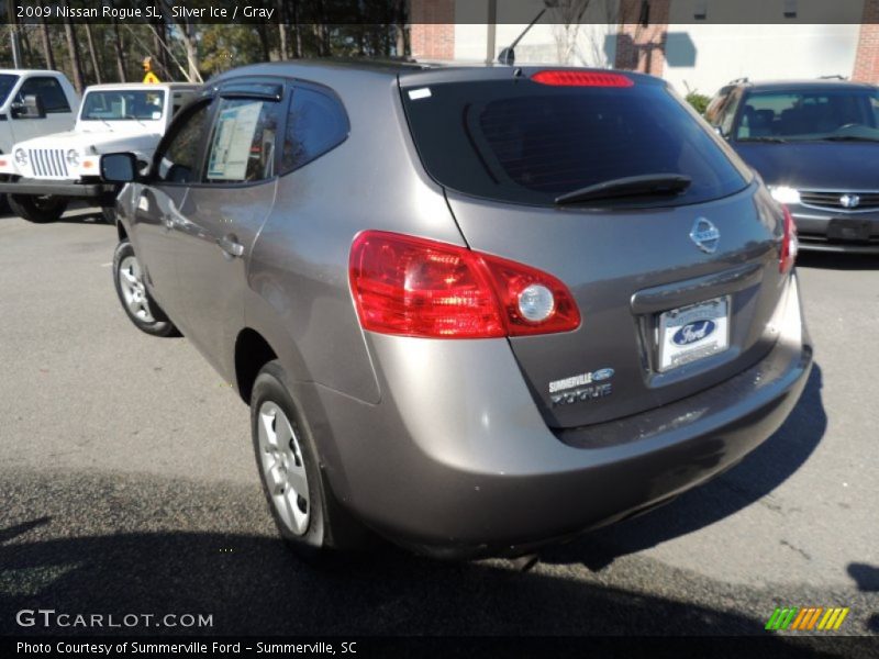 Silver Ice / Gray 2009 Nissan Rogue SL