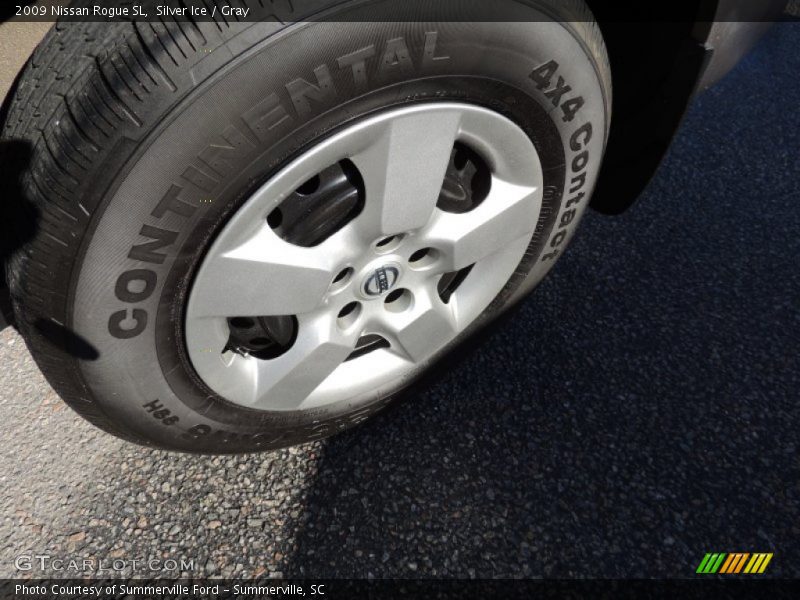 Silver Ice / Gray 2009 Nissan Rogue SL