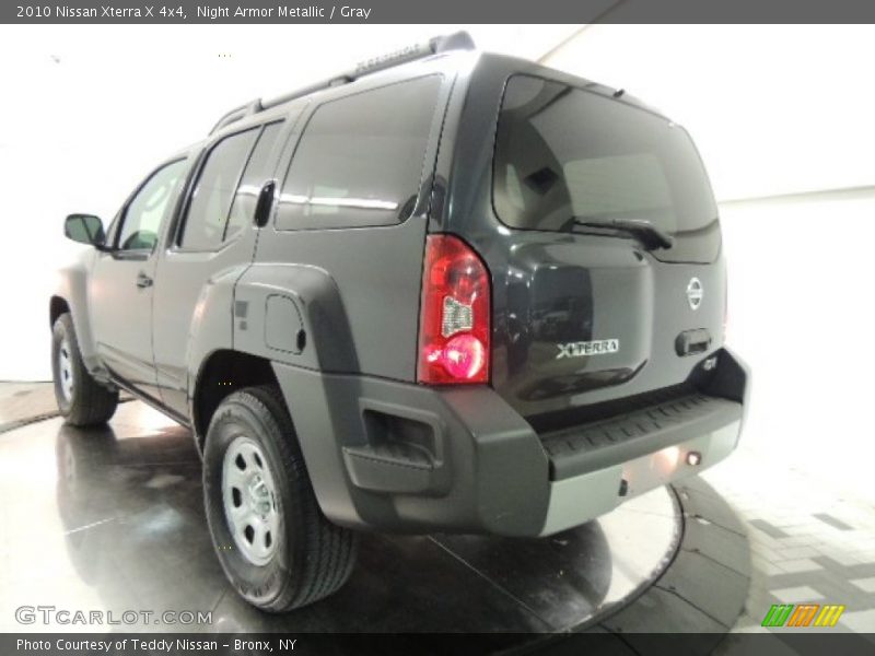 Night Armor Metallic / Gray 2010 Nissan Xterra X 4x4