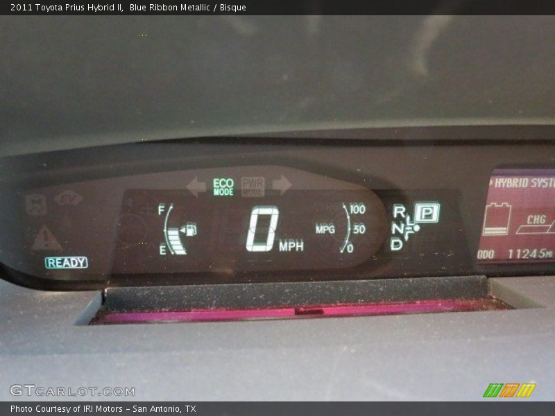 Blue Ribbon Metallic / Bisque 2011 Toyota Prius Hybrid II