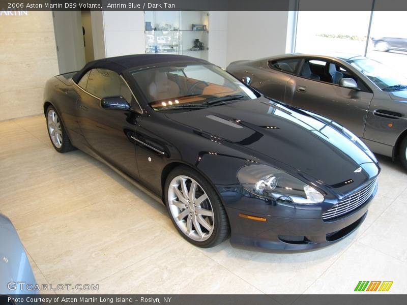 Antrim Blue / Dark Tan 2006 Aston Martin DB9 Volante
