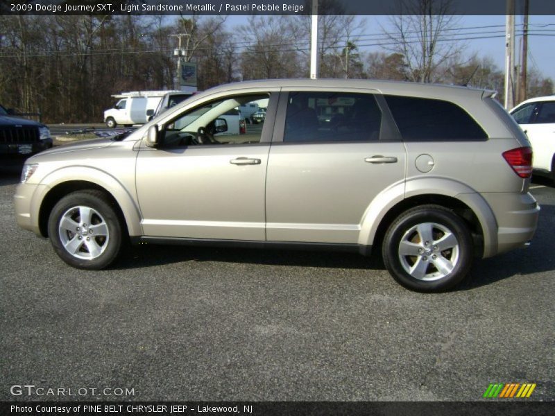 Light Sandstone Metallic / Pastel Pebble Beige 2009 Dodge Journey SXT