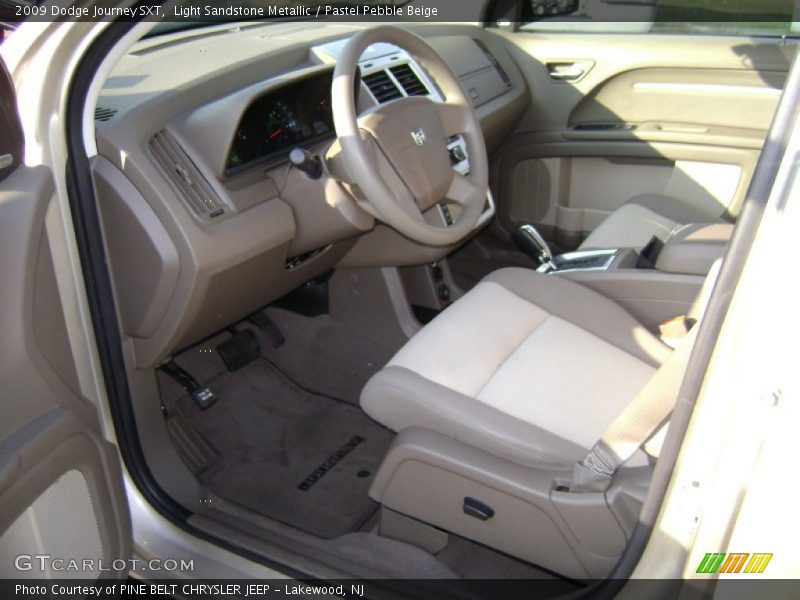 Light Sandstone Metallic / Pastel Pebble Beige 2009 Dodge Journey SXT