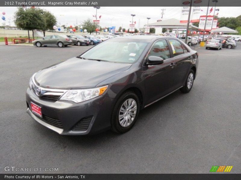 Magnetic Gray Metallic / Ash 2012 Toyota Camry LE