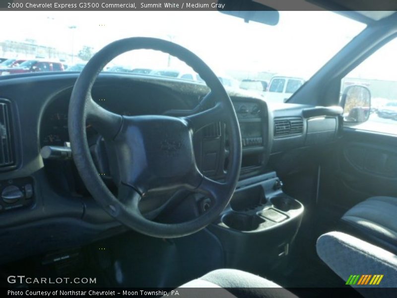 Summit White / Medium Gray 2000 Chevrolet Express G3500 Commercial