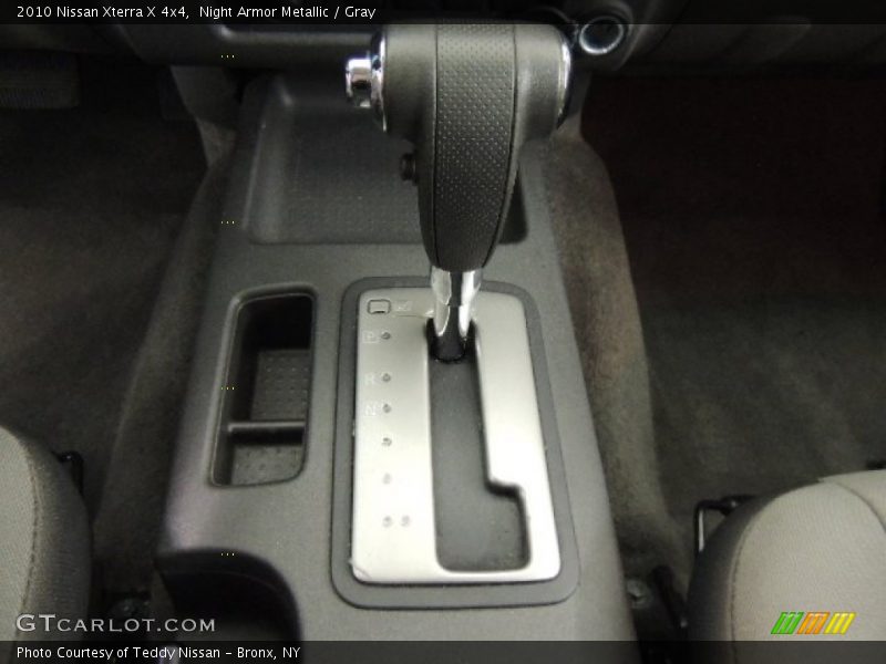 Night Armor Metallic / Gray 2010 Nissan Xterra X 4x4