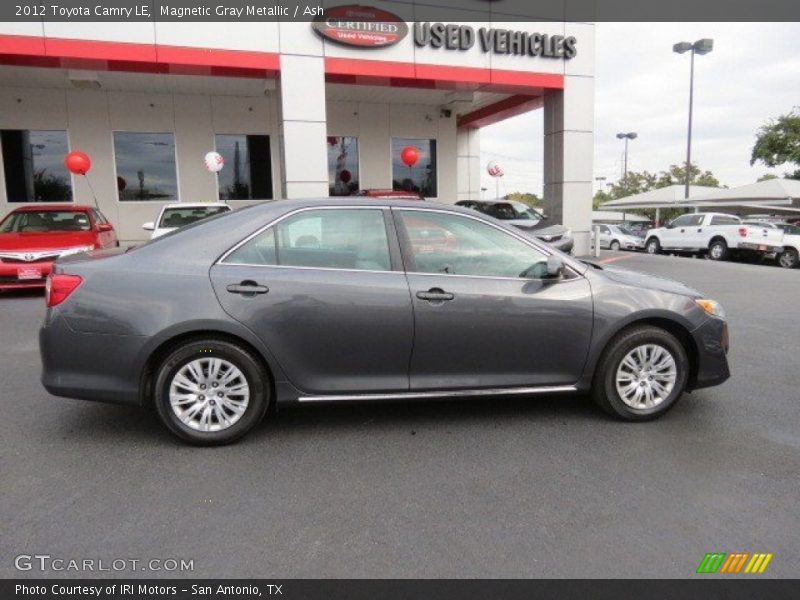 Magnetic Gray Metallic / Ash 2012 Toyota Camry LE