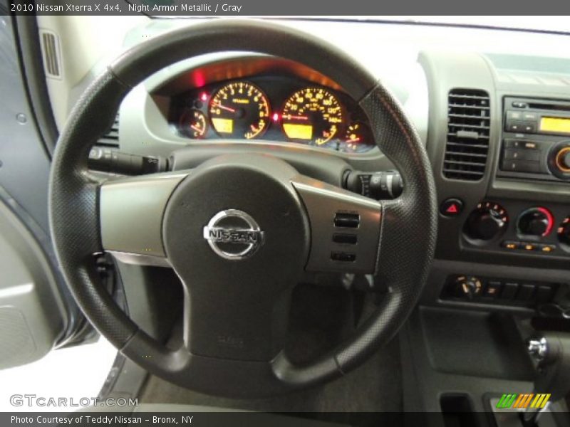 Night Armor Metallic / Gray 2010 Nissan Xterra X 4x4