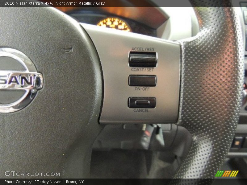 Night Armor Metallic / Gray 2010 Nissan Xterra X 4x4