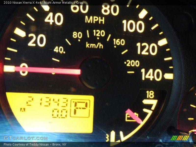 Night Armor Metallic / Gray 2010 Nissan Xterra X 4x4