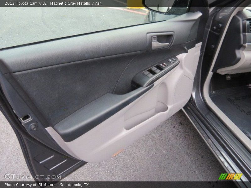 Magnetic Gray Metallic / Ash 2012 Toyota Camry LE