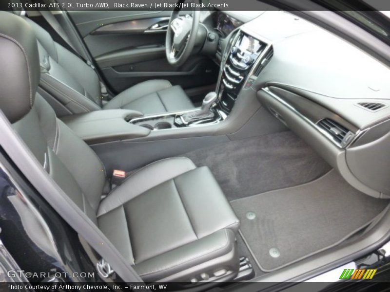 Black Raven / Jet Black/Jet Black Accents 2013 Cadillac ATS 2.0L Turbo AWD
