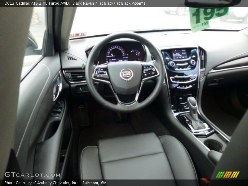 Black Raven / Jet Black/Jet Black Accents 2013 Cadillac ATS 2.0L Turbo AWD