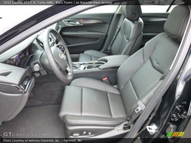 Black Raven / Jet Black/Jet Black Accents 2013 Cadillac ATS 2.0L Turbo AWD