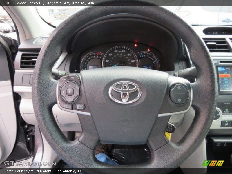 Magnetic Gray Metallic / Ash 2012 Toyota Camry LE