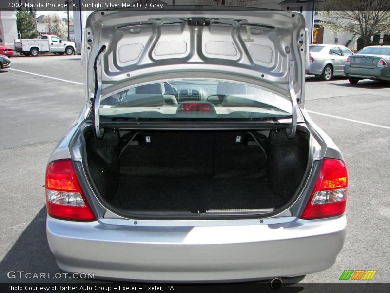 Sunlight Silver Metallic / Gray 2002 Mazda Protege LX