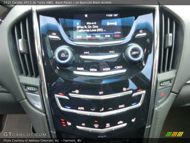 Black Raven / Jet Black/Jet Black Accents 2013 Cadillac ATS 2.0L Turbo AWD