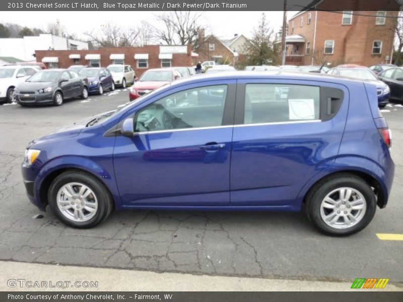  2013 Sonic LT Hatch Blue Topaz Metallic