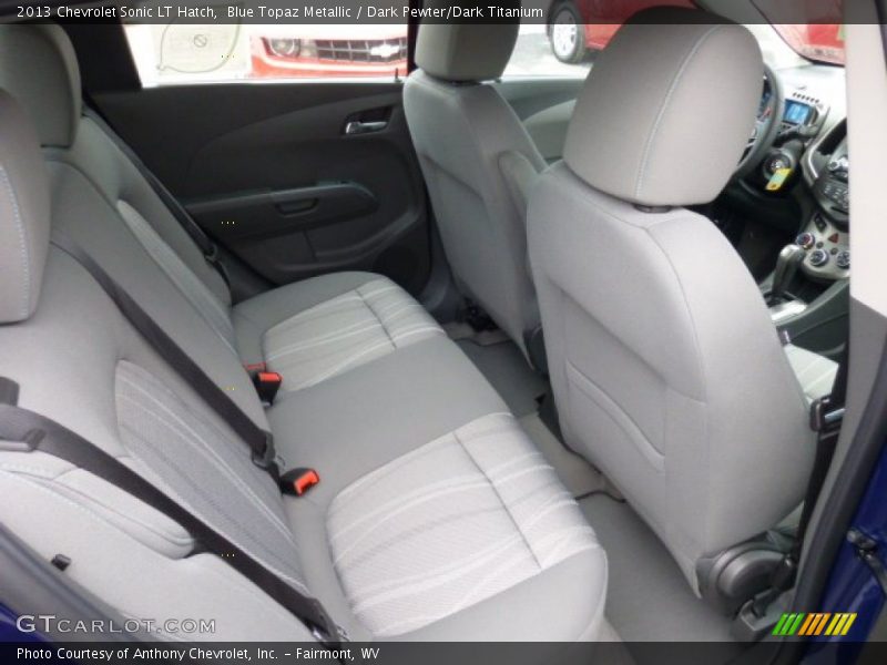 Rear Seat of 2013 Sonic LT Hatch