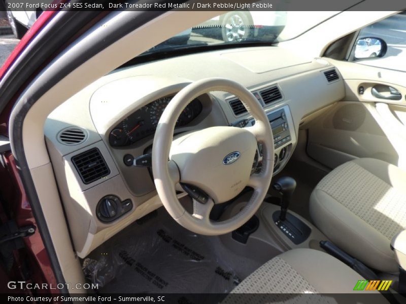 Dark Toreador Red Metallic / Dark Pebble/Light Pebble 2007 Ford Focus ZX4 SES Sedan