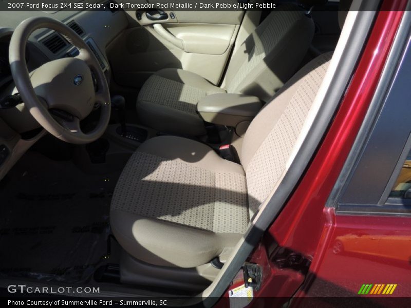 Dark Toreador Red Metallic / Dark Pebble/Light Pebble 2007 Ford Focus ZX4 SES Sedan