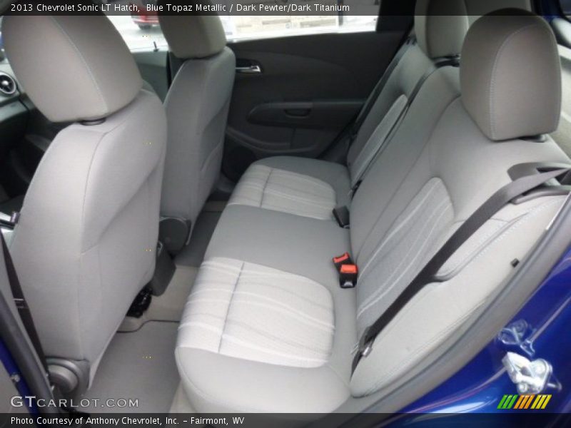 Rear Seat of 2013 Sonic LT Hatch