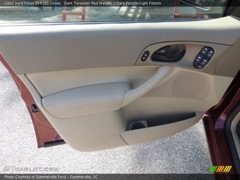 Dark Toreador Red Metallic / Dark Pebble/Light Pebble 2007 Ford Focus ZX4 SES Sedan