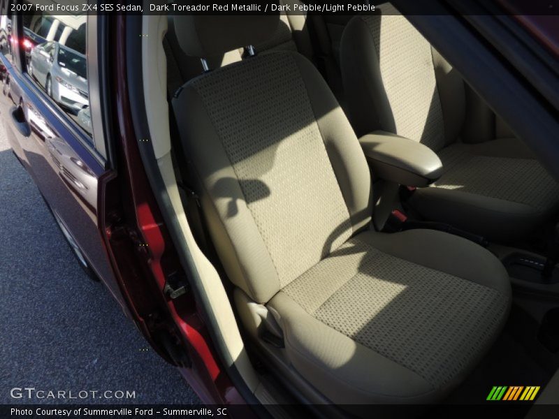 Dark Toreador Red Metallic / Dark Pebble/Light Pebble 2007 Ford Focus ZX4 SES Sedan