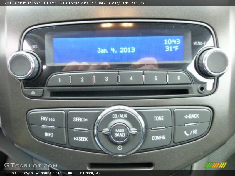 Controls of 2013 Sonic LT Hatch