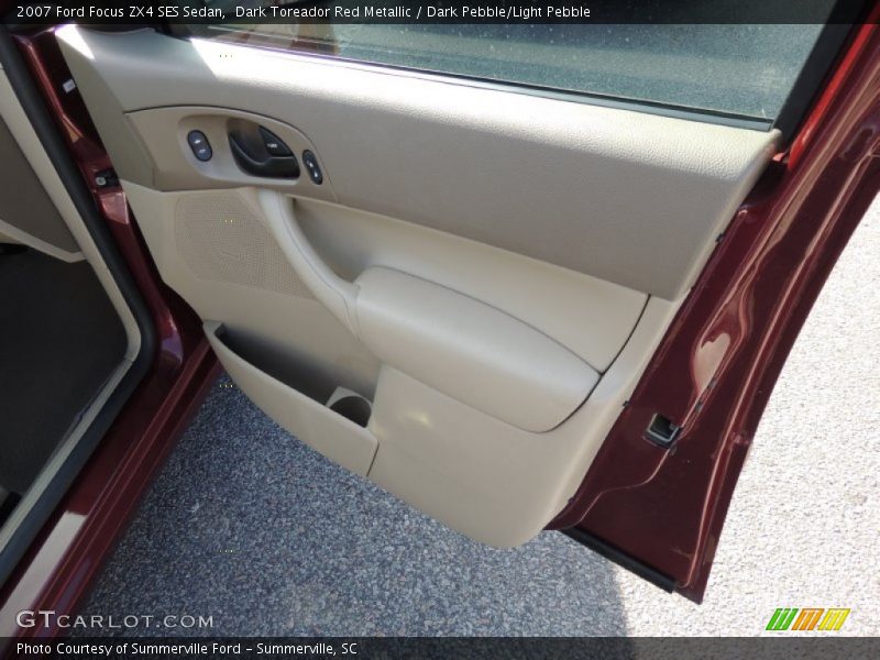 Dark Toreador Red Metallic / Dark Pebble/Light Pebble 2007 Ford Focus ZX4 SES Sedan