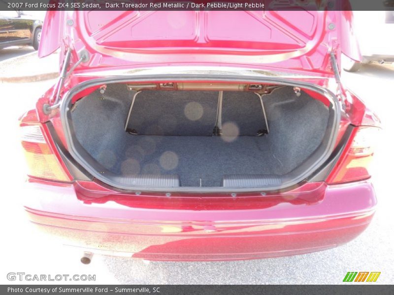 Dark Toreador Red Metallic / Dark Pebble/Light Pebble 2007 Ford Focus ZX4 SES Sedan