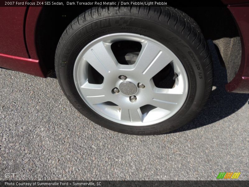 Dark Toreador Red Metallic / Dark Pebble/Light Pebble 2007 Ford Focus ZX4 SES Sedan