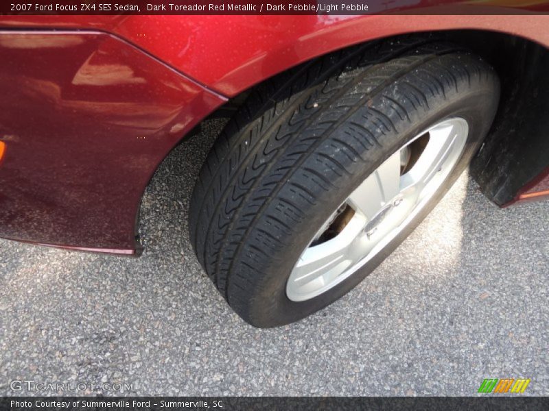 Dark Toreador Red Metallic / Dark Pebble/Light Pebble 2007 Ford Focus ZX4 SES Sedan