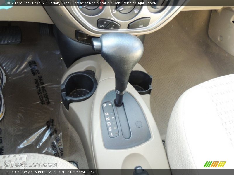 Dark Toreador Red Metallic / Dark Pebble/Light Pebble 2007 Ford Focus ZX4 SES Sedan