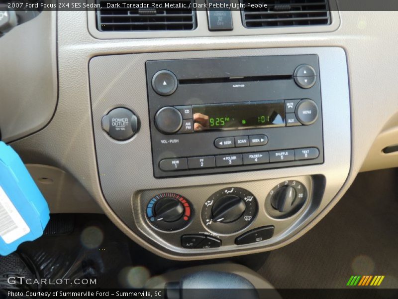 Dark Toreador Red Metallic / Dark Pebble/Light Pebble 2007 Ford Focus ZX4 SES Sedan