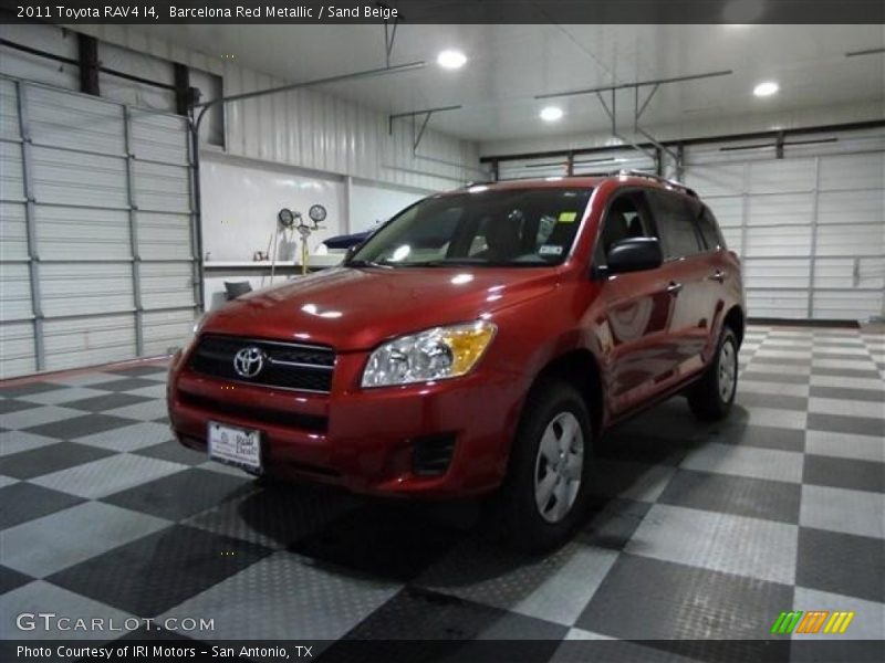 Barcelona Red Metallic / Sand Beige 2011 Toyota RAV4 I4
