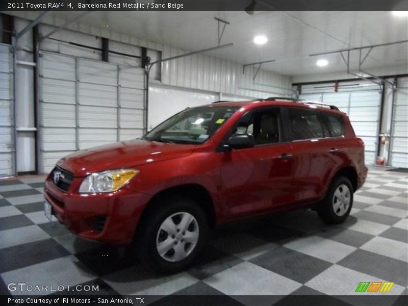 Barcelona Red Metallic / Sand Beige 2011 Toyota RAV4 I4