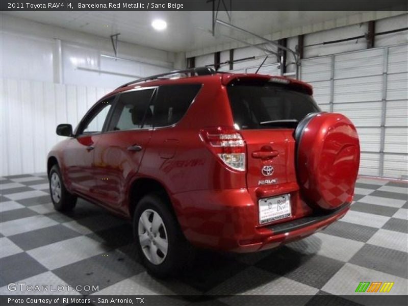 Barcelona Red Metallic / Sand Beige 2011 Toyota RAV4 I4