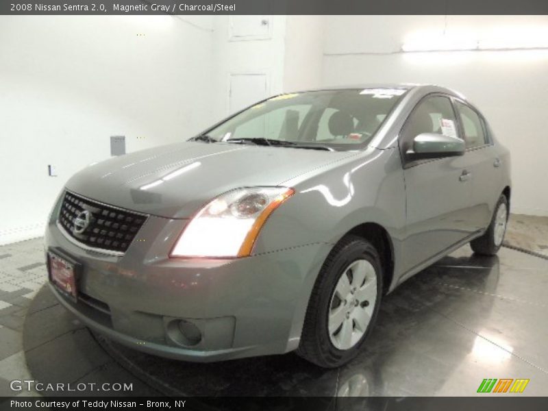 Magnetic Gray / Charcoal/Steel 2008 Nissan Sentra 2.0