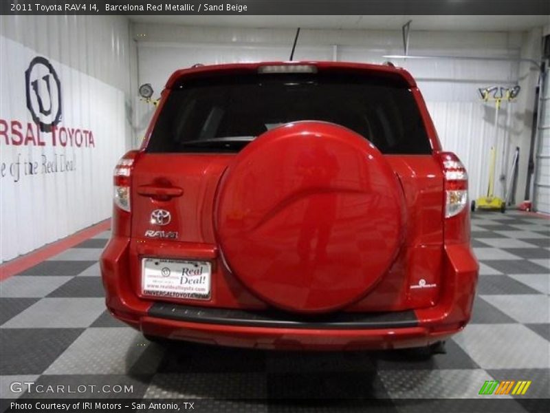 Barcelona Red Metallic / Sand Beige 2011 Toyota RAV4 I4