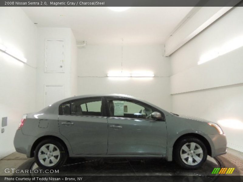 Magnetic Gray / Charcoal/Steel 2008 Nissan Sentra 2.0