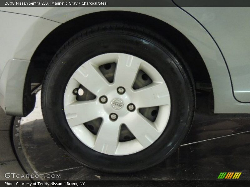 Magnetic Gray / Charcoal/Steel 2008 Nissan Sentra 2.0