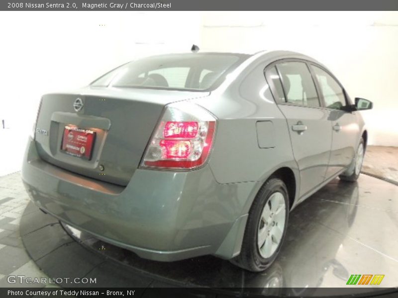Magnetic Gray / Charcoal/Steel 2008 Nissan Sentra 2.0