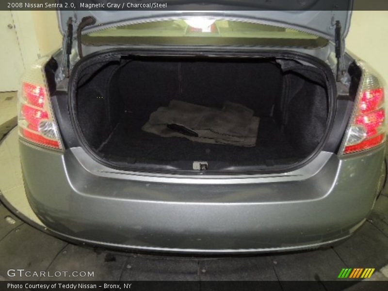 Magnetic Gray / Charcoal/Steel 2008 Nissan Sentra 2.0